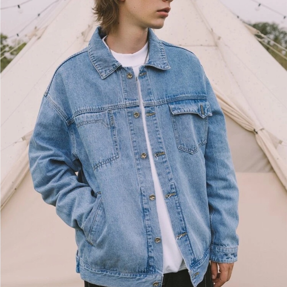 Oversized Denim Jacket (M)